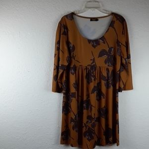 R & B Womens PLUS Size Short Dress 2X